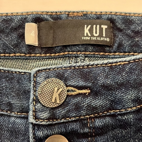 Kut From The Kloth Reese High Rise Fab AB Ankle Straight Leg Size 4 - Picture 10 of 16